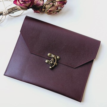 簡約基礎方形束口袋