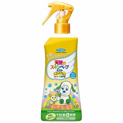 フマキラー 天使のスキンベープミスト プレミアム ワンワンとうーたん［イカリジン配合］200ml 虫除け