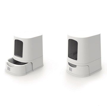 【MPETS】不插電 輕鬆便利 ! LENA 寵物自動重力餵食機