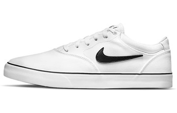 CHRON 2 CANVAS SB WHITE BLACK