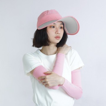 【MEGA COOUV】蘋果光美肌帽/ 兩用 防曬帽UV-537 高爾夫防曬帽