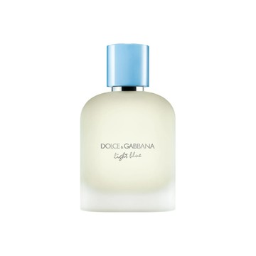 Dolce&Gabbana 淺藍男性淡香水 100ml 白盒包裝 (盒損良品)