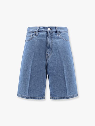 Landon denim shorts with Logo patch - CARHARTT WIP - gender_Man