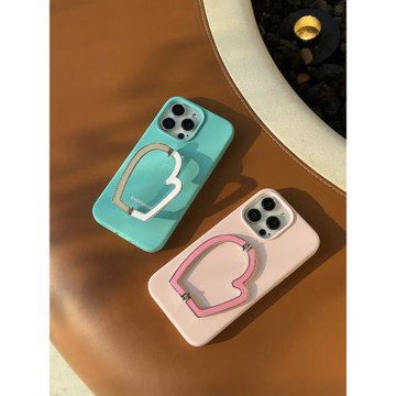 【嗨嗨招手殼】EVENSHOW2024夏天新款高端液態硅膠手機殼帶支架適用于蘋果13系列iphone15promax14全包保護套