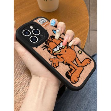 搞怪加菲貓適用于三星a21s手機殼新款a33/a32軟硅膠a31高顏值三星a72全包防摔a52男女a51小羊皮三星a32/a31