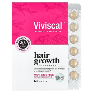 Viviscal, 頭髮生長補劑，60 片