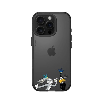 iPhone 16 Pro Clear (相機按鈕) 酷墨灰 - 樂一通 Looney Tunes - 歡鬧時光