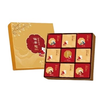 【天仁茗茶】喫茶趣 ｜2026中秋禮盒(紅烏龍可可豆沙4入+913茶酥2入+鐵觀音茶酥2入+天廬茶1入)