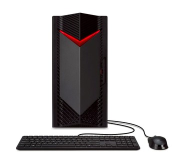 Acer Nitro 50｜N50-656 電競桌上型電腦 (RTX5050/i5-14400F/16G/1T SSD/W11H)