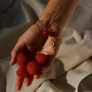 波蘭手工珠寶 邂逅巴洛克 莓果手鍊