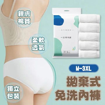 拋棄式免洗內褲 4包20條