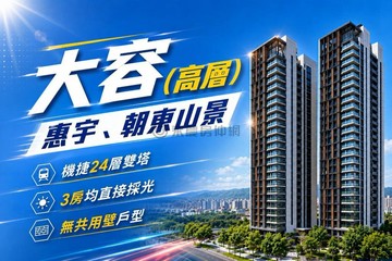 惠宇大容｜北屯機捷｜三房平車視野戶｜台中市北屯區南興北二路