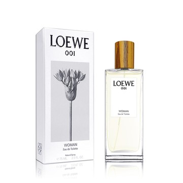 LOEWE 羅威 001 WOMAN 女性淡香水 75ML