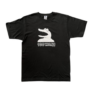 【100 WANI】一百天鱷魚官方授權周邊產品  單調版流行T恤