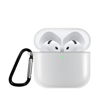 Timo AirPods 4 TPU透明保護套(附扣環)