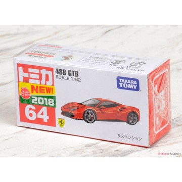 星矢TOY 板橋實體店面 TAKARA TOMY Tomica  Ferrari 488 GTB 法拉利 64