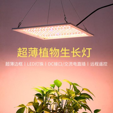 LED大功率植物燈量子板全光譜定時調光智能調多肉補光植物燈 99購物節
