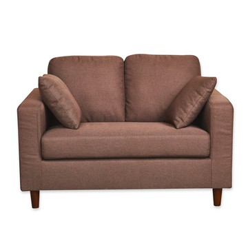 班尼斯】日本熱賣‧Adrien亞德倫【雙人】獨立筒沙發-咖啡色