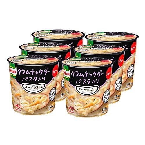 クノール スープ DELI クラムチャウダー 38g×6個 (カップスープ スープ パスタ 食品 まとめ買い) ×6個