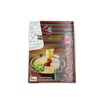 一蘭拉麵博多細麵直一蘭特紅5餐