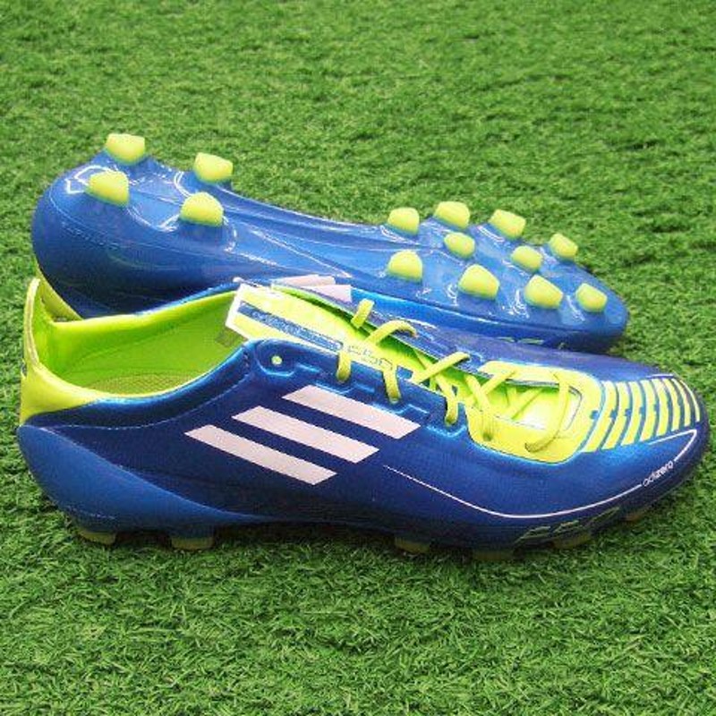 F50 アディゼロ TRX HG アノダイズブルー×ホワイト 【adidas