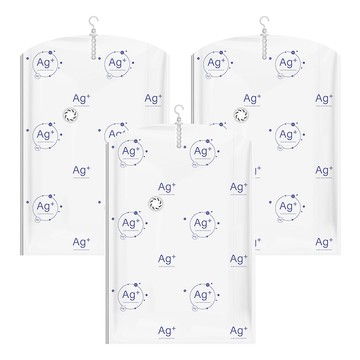 TAILI 太力 Ag+ 抗菌真空可掛式壓縮袋  M(105 x 70cm)  3個  1組