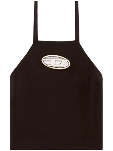 Diesel T-Wilight Twill Top With Metal Oval D Plaque