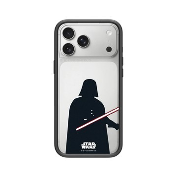iPhone 17 Pro Max Mod NX -邊框背蓋組合 (相機按鈕) 黑 - 迪士尼-星際大戰 Star Wars - 黑武士-剪紙系列