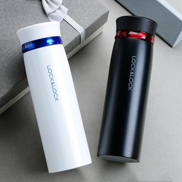 樂扣保溫杯304不銹鋼泡茶杯車載便攜男女商務禮品杯子批發LHC4131