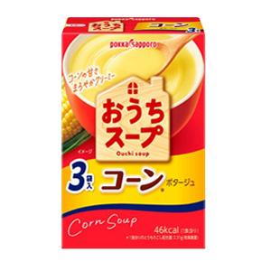 ポッカサッポロ おうちスープ コーン 箱 3袋入×30個入 ／食品