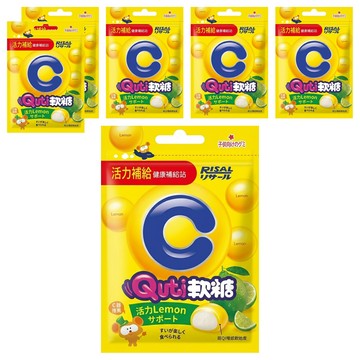 RISAL 小兒利撒爾 Quti 軟糖 活力LemonC  10顆  25g  6包