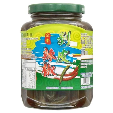 埔里農會 剝皮辣椒  380g  1罐