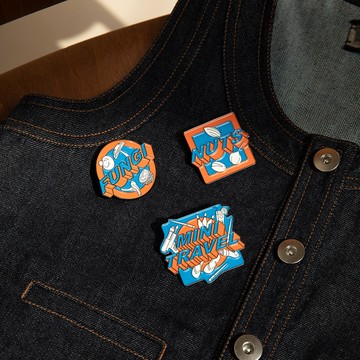 ITO 品牌徽章 BADGE 胸章包袋潮流飾品 - NUTS