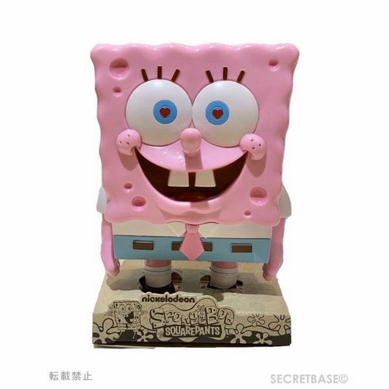 スポンジボブ SPONGEBOB FULL COLOR PINK with Heart eye Ver