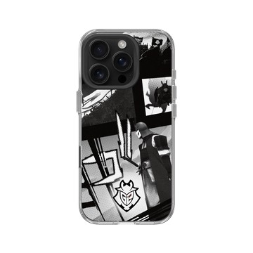 iPhone 16 Pro Clear Case（相機按鈕） 透明 - G2 Esports - Samurai Manga