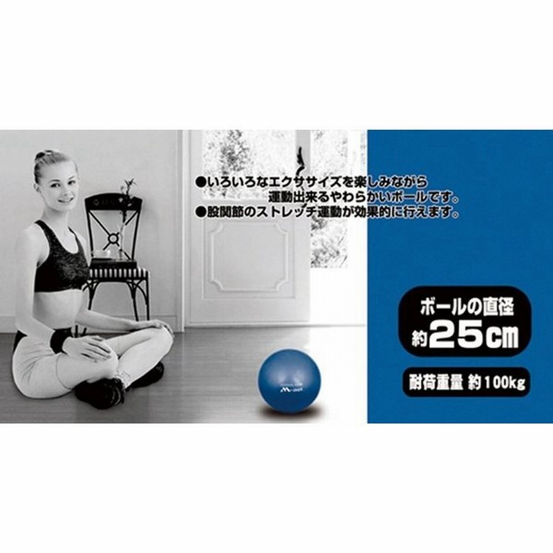 ストレッチボール ヨガボール 25cm Mn117 室内運動 トレーニング 股関節 リハビリ 通販 Lineポイント最大0 5 Get Lineショッピング