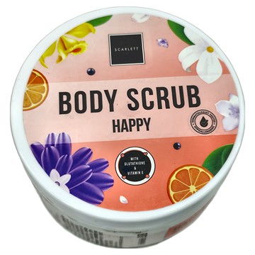 SCARLETT 美體磨砂膏 250ml，含穀胱甘肽和維生素E  1罐