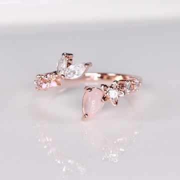 【小Ken先生】韓風｜花草系列｜朝露閃爍｜戒指