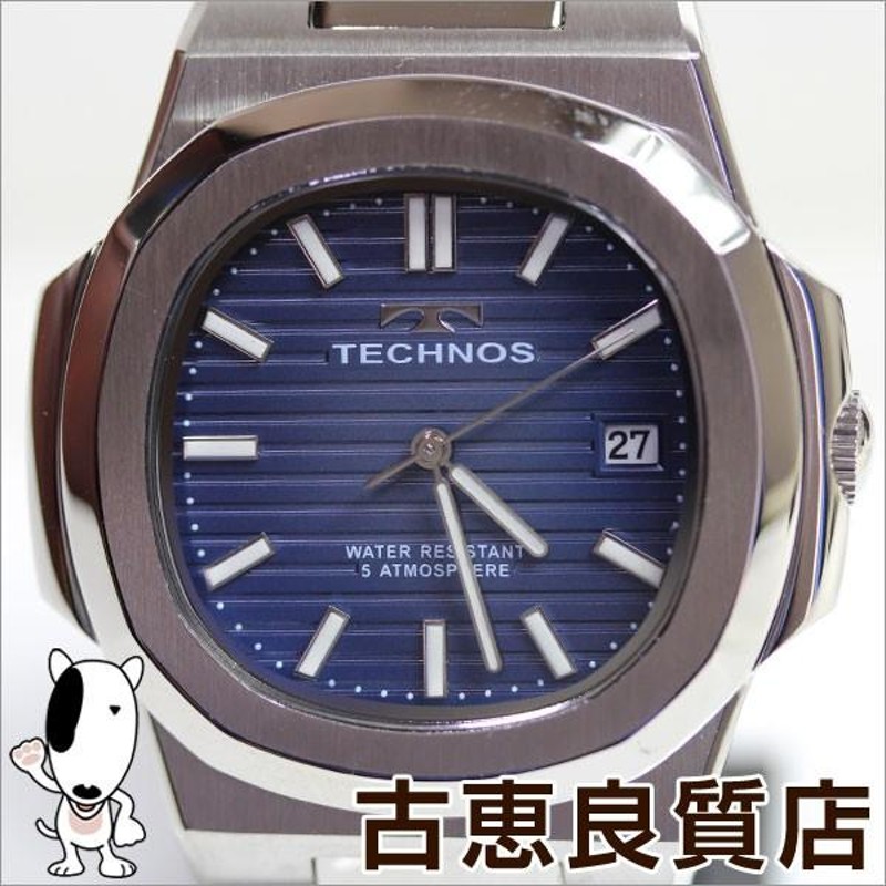 新品/未使用品/テクノス TECHNOS メンズウォッチ 腕時計 T9556SL 38mm