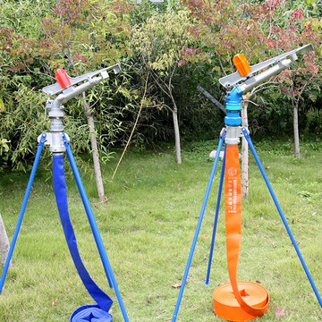 農業灌溉搖臂噴頭大田園林噴灌設備1.5寸2寸2.5寸自動旋轉噴槍
