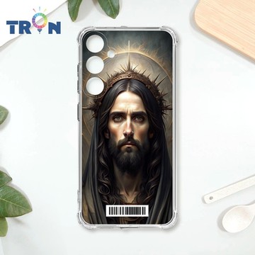 TRON 三星 A35 暗黑版基督 四角防摔載具殼 軟殼 手機殼
