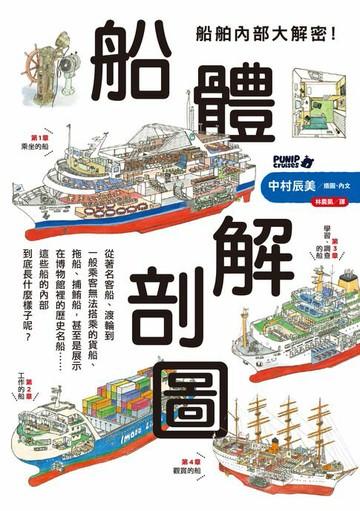 【電子書】船舶內部大解密！船體解剖圖