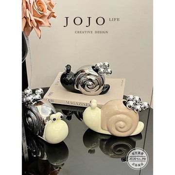 JOJO'S L. PD.Topic.卡通蝸牛水果叉套裝家用甜品蛋糕叉子 | 敘題