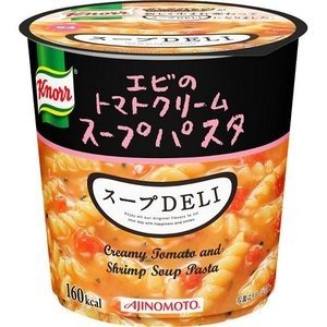 クノール スープデリ エビのトマトクリームスープパスタ １食×6個セット  クノール スープデリ カップスープ