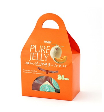 【預購】日本HORI 北海道哈密瓜果凍 隨身袋 24入 日本伴手禮 有發票