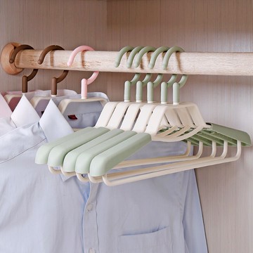 肩無痕衣架可伸縮衣架子家用防滑晾衣架掛衣掛鉤衣服架衣撐掛衣架