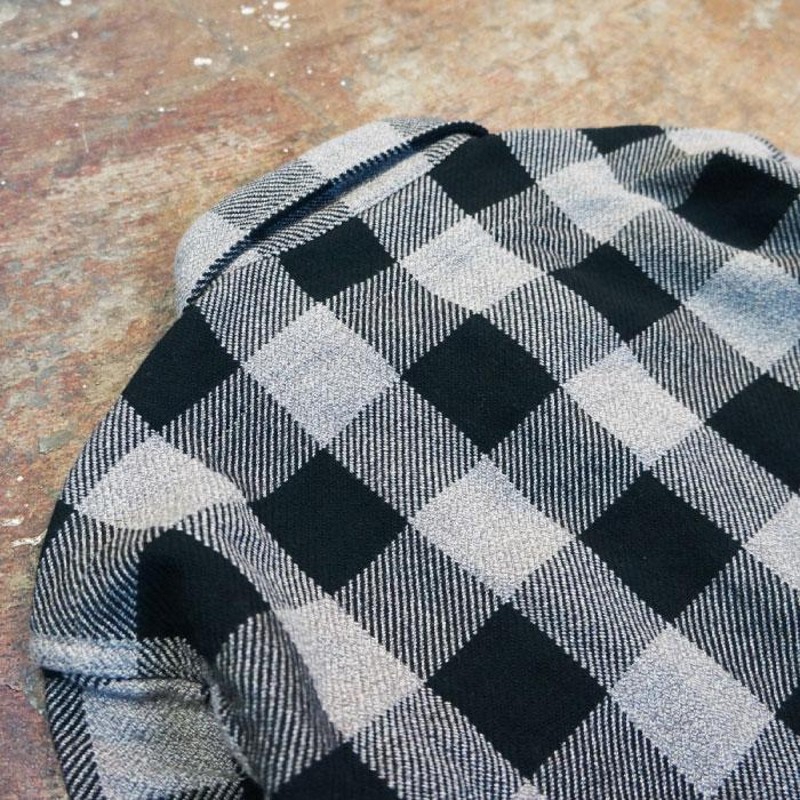 DELUXEWARE（デラックスウエア）HV-00 [50s BUFFALO CHECK] GRY×BLK