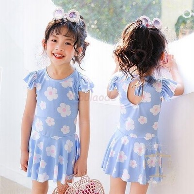 水着 子供 女の子 ワンピース スイムウェア 花柄 水泳服 キッズ 女児 水着ワンピース 可愛い 幼稚園児 ワンピース水着 花柄水着 ジュニア 通販 Lineポイント最大get Lineショッピング