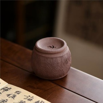 原礦紫泥圓滿建水家用中式茶洗水盂泡茶茶渣缸功夫茶具配件