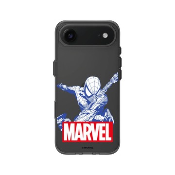 iPhone Air Clear (相機按鈕) 酷墨灰 - 迪士尼-漫威 Marvel - 蜘蛛人-漫威Logo版